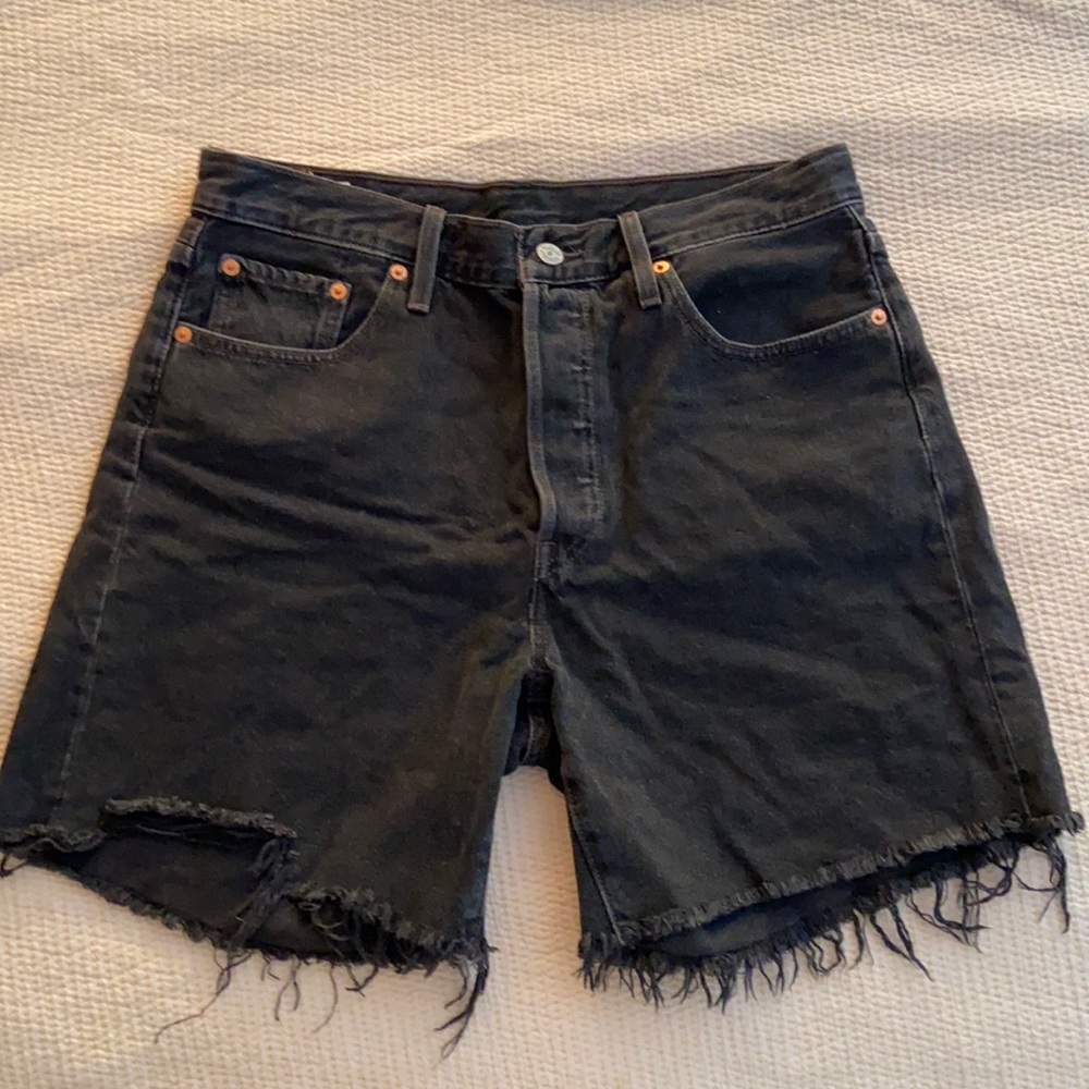 Levi’s 501 Mid Thigh Denim Shorts